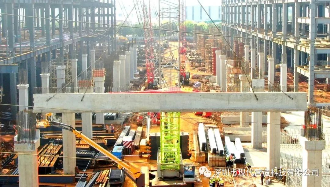 喜報|國貿(mào)物流?？趥}儲項目預應力梁首吊成功